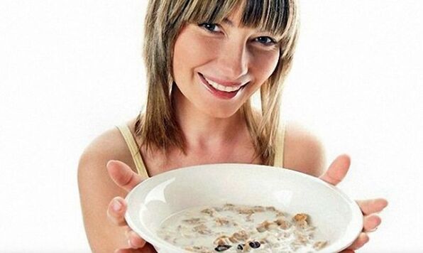 Dieta ovesné vločky
